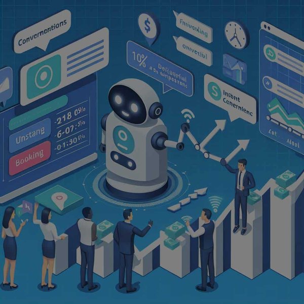 Quelle utilisation des chatbots peut augmenter les conversions sur une plateforme de réservation d'hôtels ?